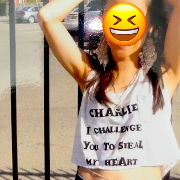 Funny Cropped Racerback - Picture 2 of 4